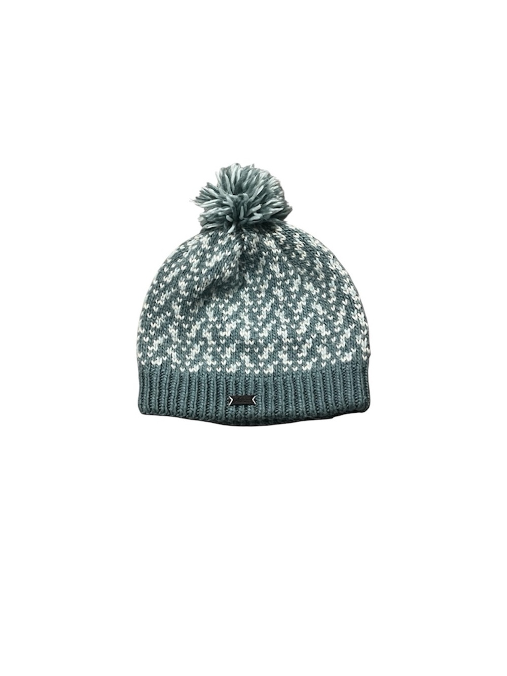Adidas Knit Pom-Pom Beanie - Teal and White